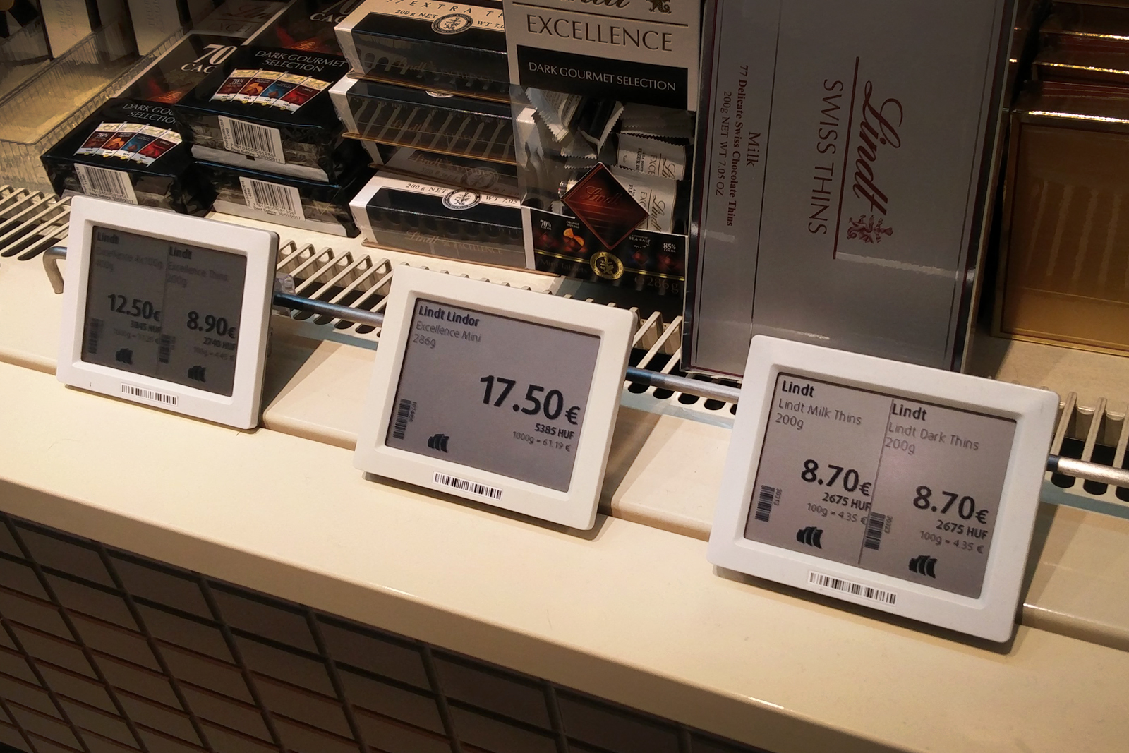 Electronic Shelf Label Entasis Global